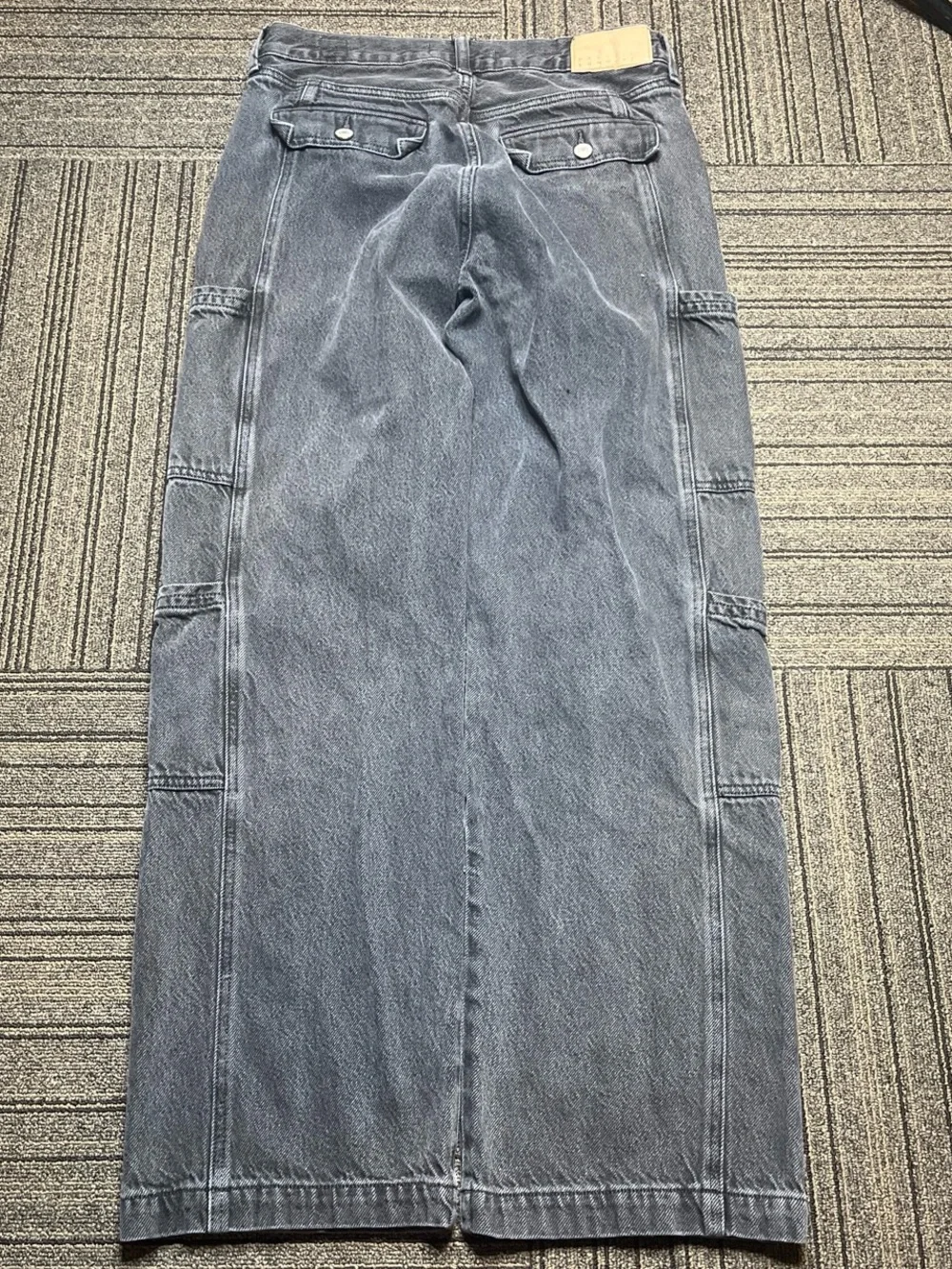Retro Pacsun Baggy Jeans Men’s 30 x 30 Dark Wash Faded Heavyweight Skater Party